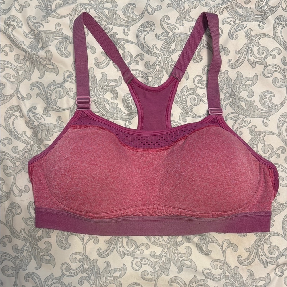 Champion Pink Racerback Sports Bra for Active Comfort